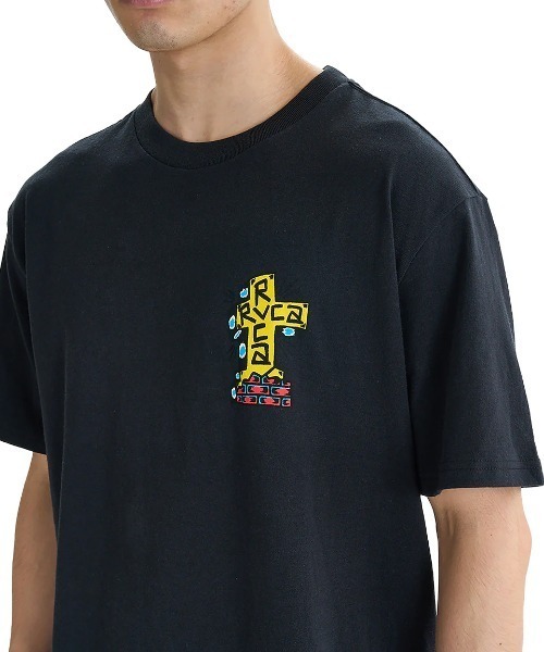 ★RVCA ルカ★Barbacross Tシャツ 関税込★ RVCA tシャツ メンズ 「JESSE BARBA」 BARBACROSS SS Tシャツ