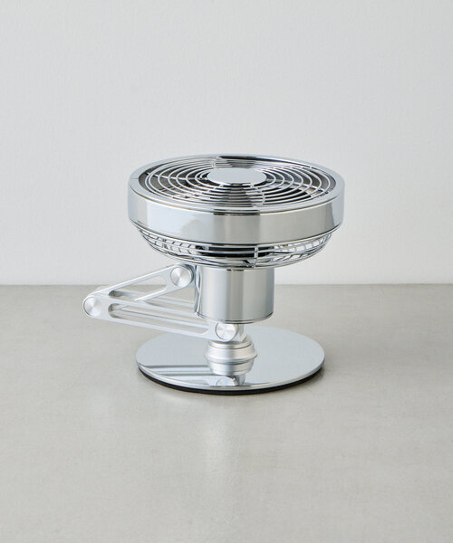 BIRTHDAY BAR SWING ARM DESK FAN CR/BK スウィング アーム