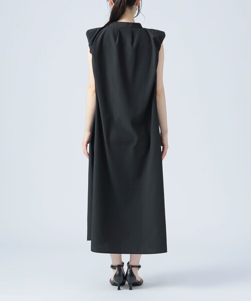 【タグ付き】BEAMS ボリュームスリーブワンピース オケージョン フォーマル BEAMS HEART ワンピース ボリューム スリーブ タック : ZOZOTOWN