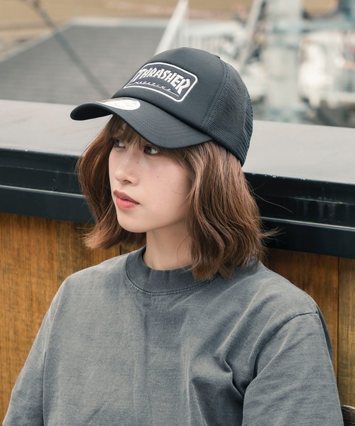 THRASHER（スラッシャー） キャップ 帽子 WAPPEN MESH CAP