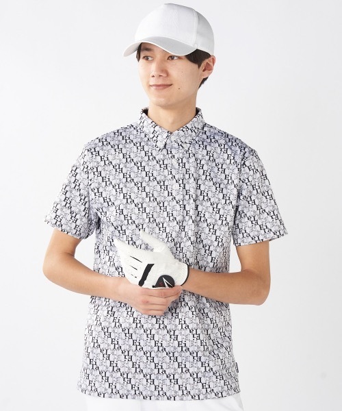 FILA GOLF シャツ 半袖 「FILA GOLF/フィラゴルフ」半袖ロゴシャツ