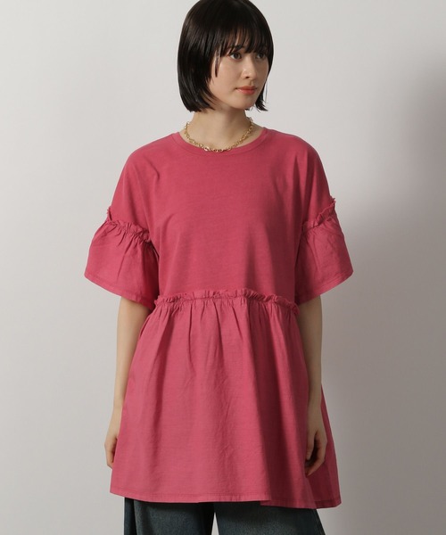 LAKOLE（ラコレ） チュニック ピグメント切替チュニック / 574690