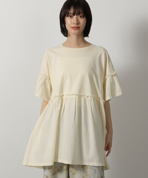 LAKOLE（ラコレ） チュニック ピグメント切替チュニック / 574690