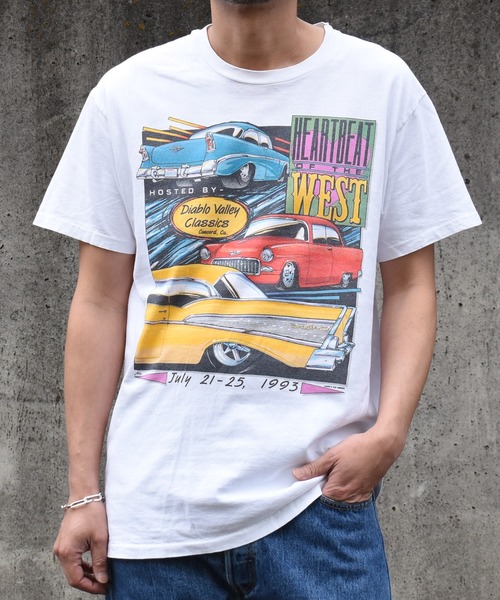 Hanes（ヘインズ） tシャツ 「USED」90's Hanes “HEART BEAT