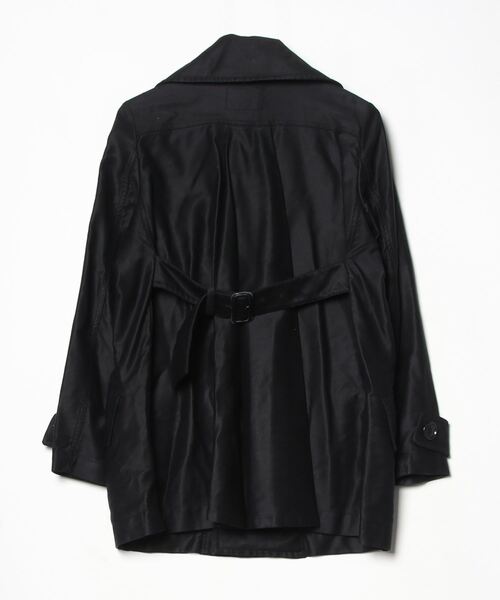 ZUCCA ブラック ピーコートM ZUCCa（ズッカ） ピーコート M ブラック レディース : ZOZOTOWN Yahoo