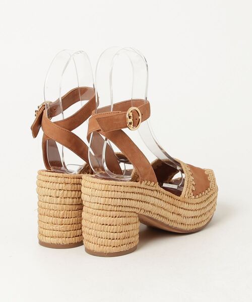 TORY BURCH ベージュ ブラウン サンダル 6 TORY BURCH 「TORY