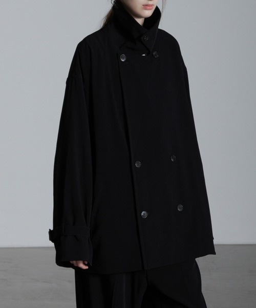 Loose（ルース） トレンチコート S ブラック メンズ : ZOZOTOWN Yahoo