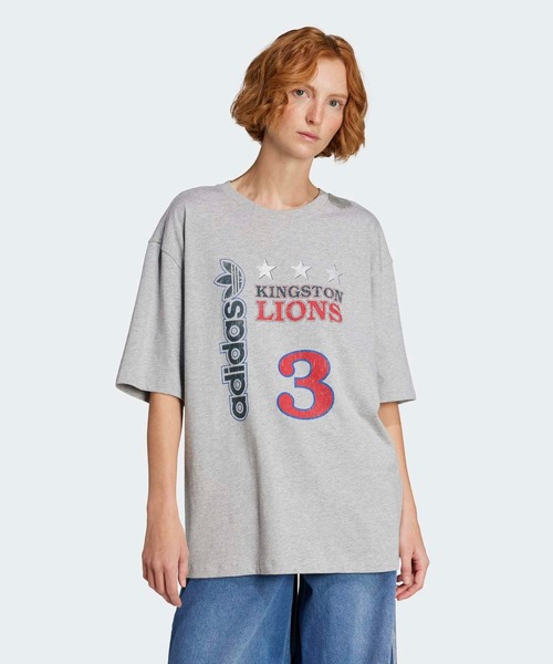 tシャツ レトロ ライオン半袖Tシャツ / アディダスオリジナルス adidas Originals レディース