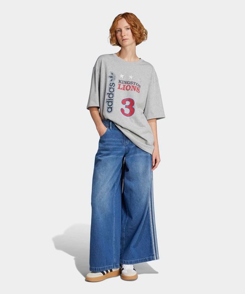 【関税・送料込み】adidas レトロ ライオン 半袖 Tシャツ adidas tシャツ レトロ ライオン半袖Tシャツ / アディダス