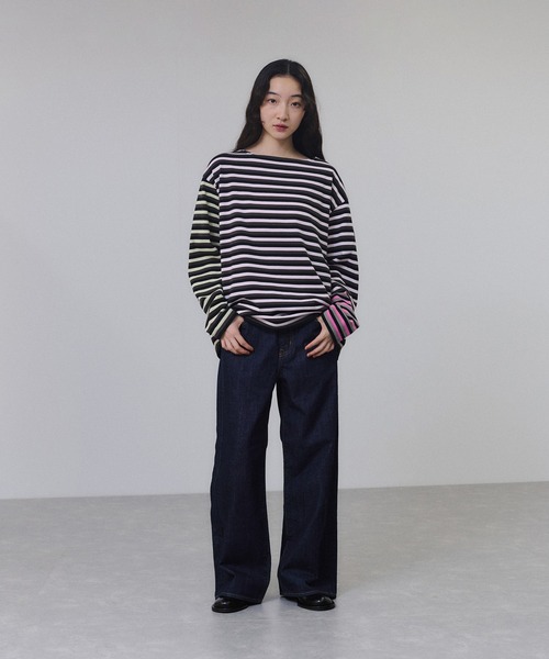 G.F.G.S. for ADAM ET ROPE 別注 Tシャツ ADAM ET ROPE' tシャツ 「G.F.G.S. for ROPE'」別注ボートネック