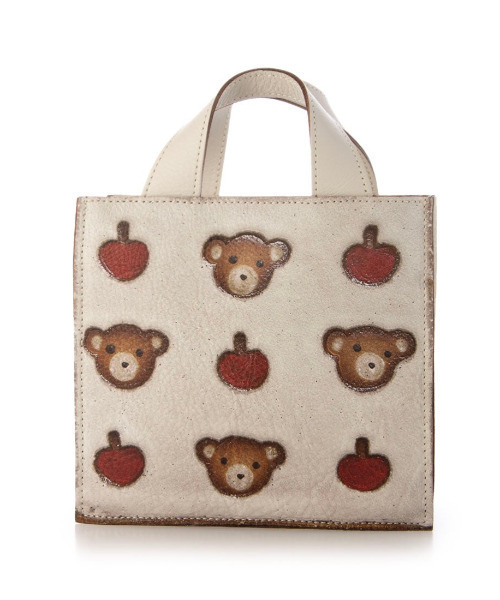 perche（ペルケ） トートバッグ perche / 木村涼子さんコラボくま柄