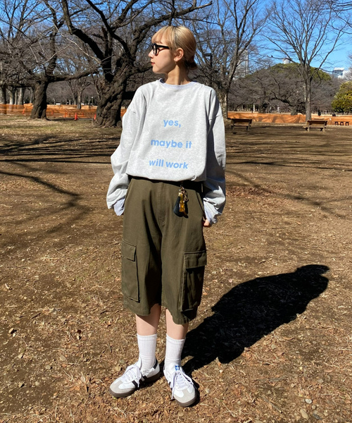 「CIAOPANIC TYPY」 長袖Tシャツ LARGE ホワイト メンズ
