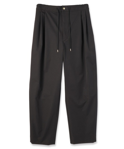 CULLNI パンツ CULLNI パンツ Stretch Double Cloth 2Tuck Drawstring Semi