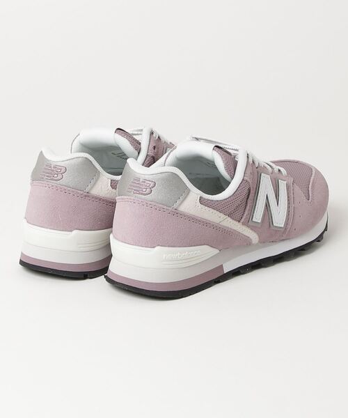 「New Balance」 ローカットスニーカー 24.5cm グレー レディース