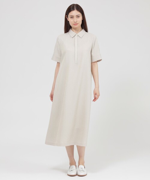 タグ付き未使用 ポールスチュアート ワンピース【ウォッシャブル】 ¥66,000 PAUL STUART（ポールスチュアート） ワンピース 「ウォッシャブル/防
