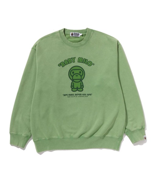 美品　アベイシングエイプ　アーペーセー　ロゴ　マイロ　スウェット 楽天市場】A BATHING APE ア ベイシング エイプ スウェット サイズ:L