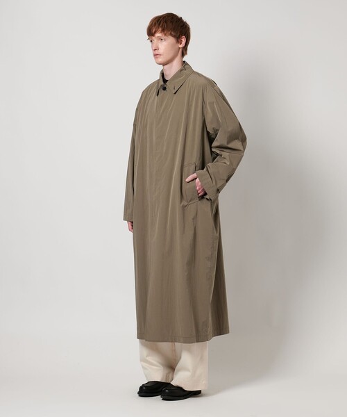 未使用　タグ付き　LOEFF ロエフ　コート　サイズ1 LOEFF ロエフ リバーポンチョステンカラーコート LF W/CA RV PONCHO