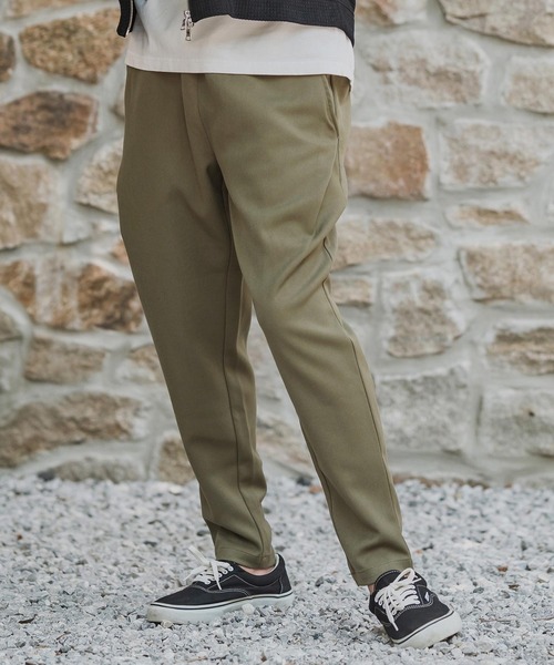 CAMBIO(カンビオ) パンツ mp14209-ストレッチTRサルエルテーパード CAMBIO(カンビオ) パンツ mp14209-ストレッチTRサルエルテーパード