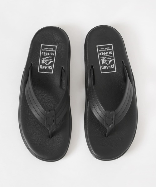 「ISLAND SLIPPER」 サンダル 8 ブラック メンズ_画像8