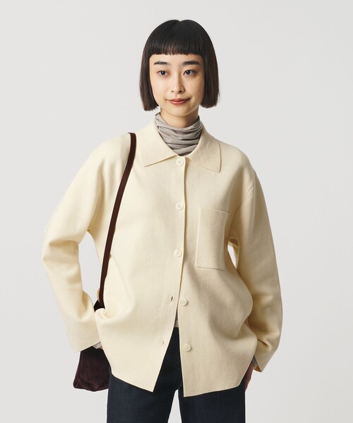 BEAUTY＆YOUTH UNITED ARROWS カーディガン コットンウールブレンド