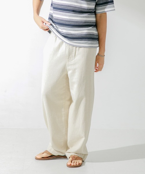 「URBAN RESEARCH Sonny Label」 イージーパンツ LARGE ナチュラル メンズ_画像5