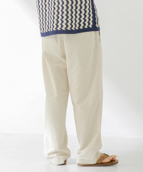 「URBAN RESEARCH Sonny Label」 イージーパンツ LARGE ナチュラル メンズ_画像7