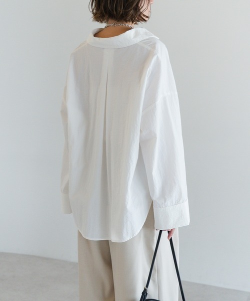 トップス Bonjour Bonjour Sagan（ボンジュールサガン） ブラウス シャツ スキッパー