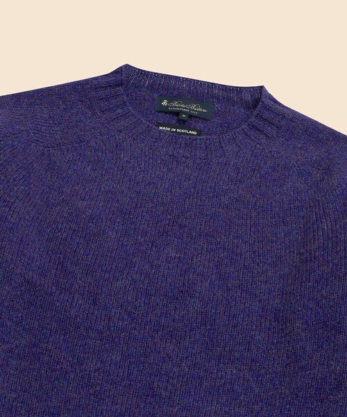 Brooks Brothers シェットランドウール ニット ネイビー BROOKS BROTHERS（ブルックスブラザーズ） セーター ニット