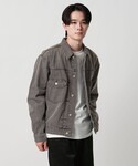 コート ジャケット デニム トラッカージャケッ...の詳細画像1