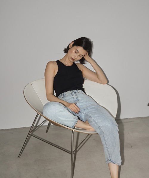 「TODAYFUL」 デニムパンツ 25inch ブルー レディース_画像3