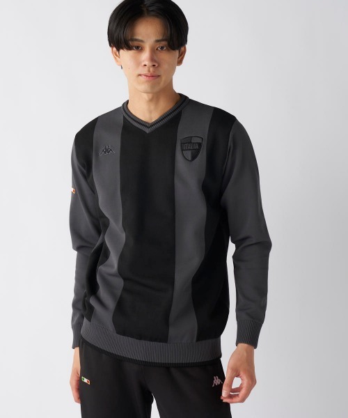 Kappa（カッパ） セーター ニット 「Kappa/カッパ」ストライプVネック