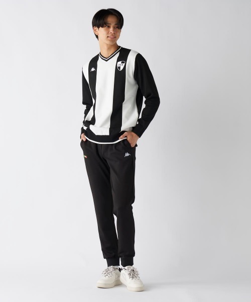 Kappa（カッパ） セーター ニット 「Kappa/カッパ」ストライプVネック
