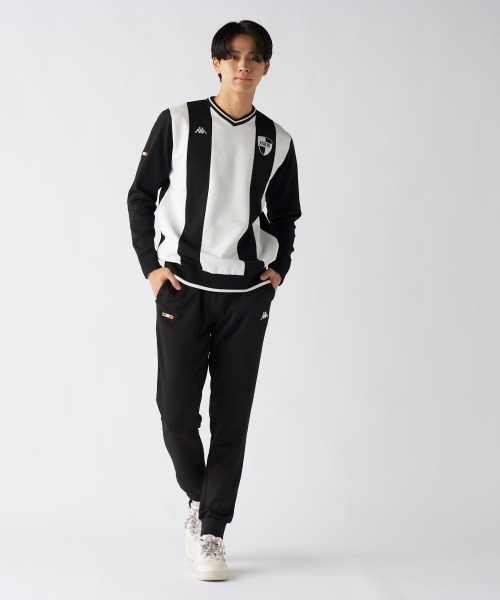 Kappa（カッパ） セーター ニット 「Kappa/カッパ」ストライプVネック