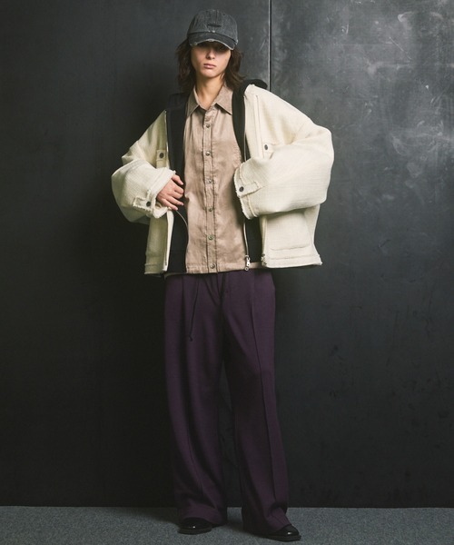 MAISON SPECIAL（メゾンスペシャル） ジャケット ノーカラージャケット