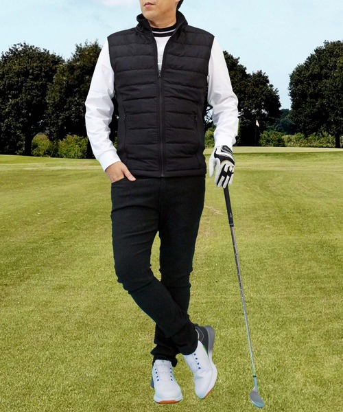 TopIsm（トップイズム） ゴルフ ゴルフダウンベスト ゴルフウェア 軽量