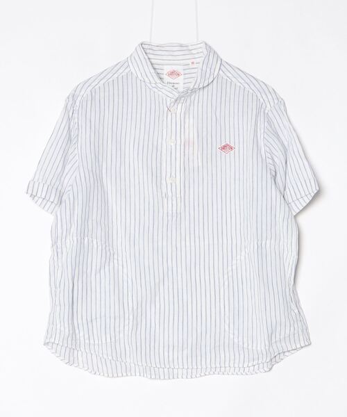 Danton（ダントン） 半袖シャツ 36 サックスブルー レディース