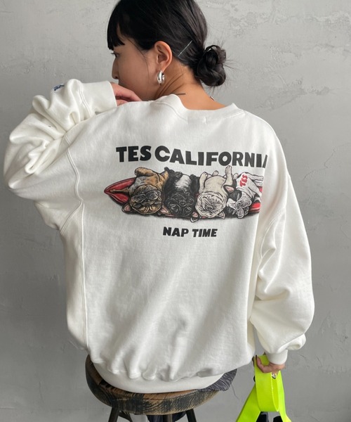 CLUBHOUSE × HIIT コラボ スウェット トレーナー バックプリント The Endless Summer（エンドレスサマー） トレーナー スウェット 別注