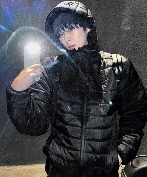 COSYHARU（コシハル） ダウンジャケット ダウン テックマルチジッパー