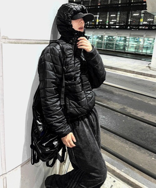 COSYHARU（コシハル） ダウンジャケット ダウン テックマルチジッパー