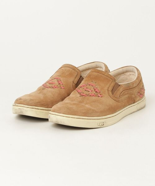 UGG ベージュ アウトドアシューズ UGG（アグ） ムートン ブーツ クラシック ミニ 2 WOMENS CLASSIC MINI