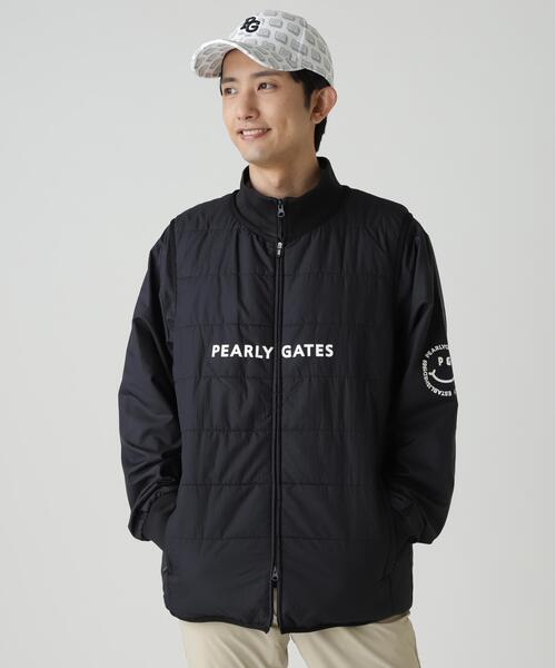 PEARLY GATES ストレッチリップストップ リバーシブル中綿ブルゾン PEARLY GATES（パーリーゲイツ） ブルゾン アウター 「PEARLY GATES