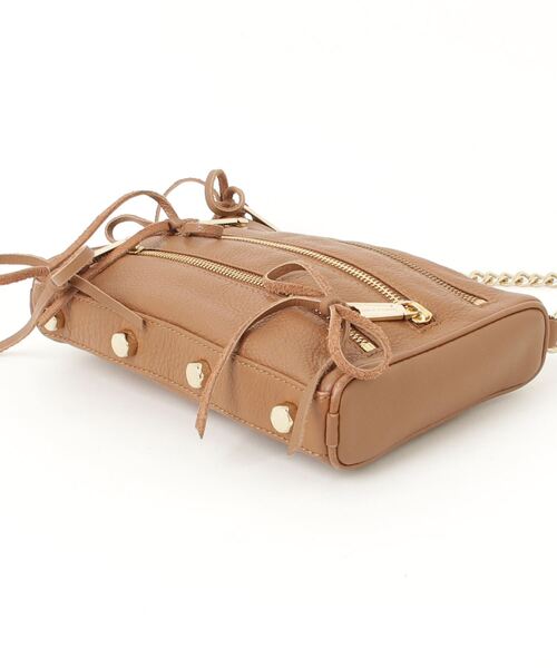 「REBECCA MINKOFF」 ショルダーバッグ - ブラウン レディース_画像3