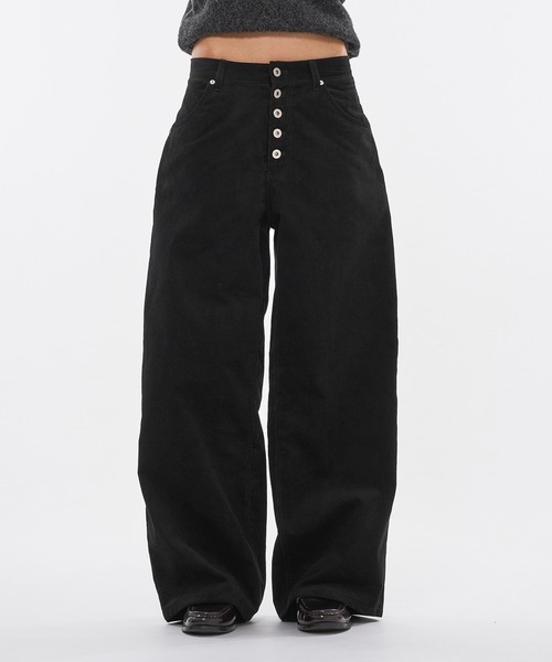 WISH FOR EVER（ウィッシュフォーエバー） パンツ BUTTON CORDUROY