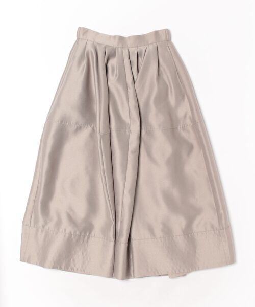 24AW ELENDEEKメッシュボンディングフレアードスカートベージュ02 24AW ELENDEEKメッシュボンディングフレアードスカートベージュ02