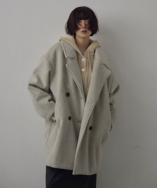 kivi（キヴィ） コート アウター シャギーコクーンコート レディース