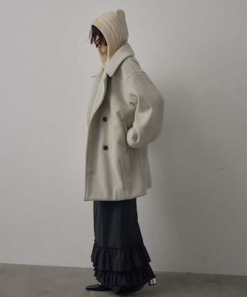 kivi（キヴィ） コート アウター シャギーコクーンコート レディース