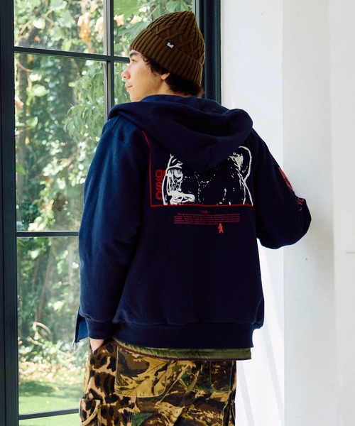 go slow caravan（ゴースローキャラバン） パーカー ヘビースウェット