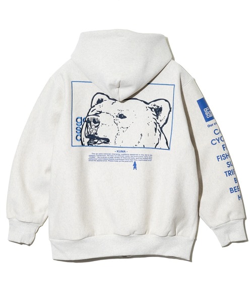 go slow caravan（ゴースローキャラバン） パーカー ヘビースウェット