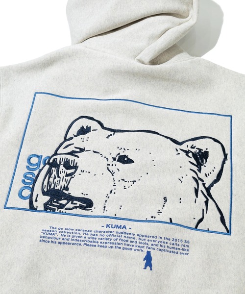 go slow caravan（ゴースローキャラバン） パーカー ヘビースウェット