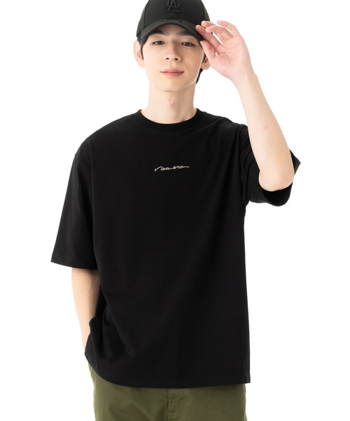 NEW ERA（ニューエラ） tシャツ 半袖Tシャツ オーバーサイズ 筆記体